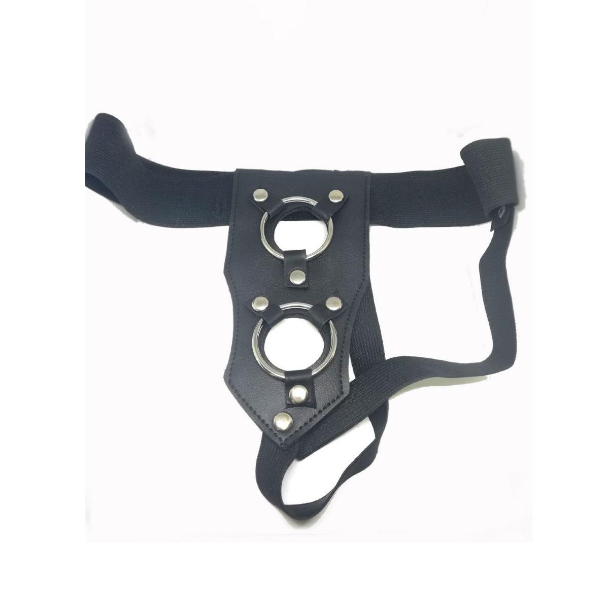 Arnes Doble Penetracion Cuero