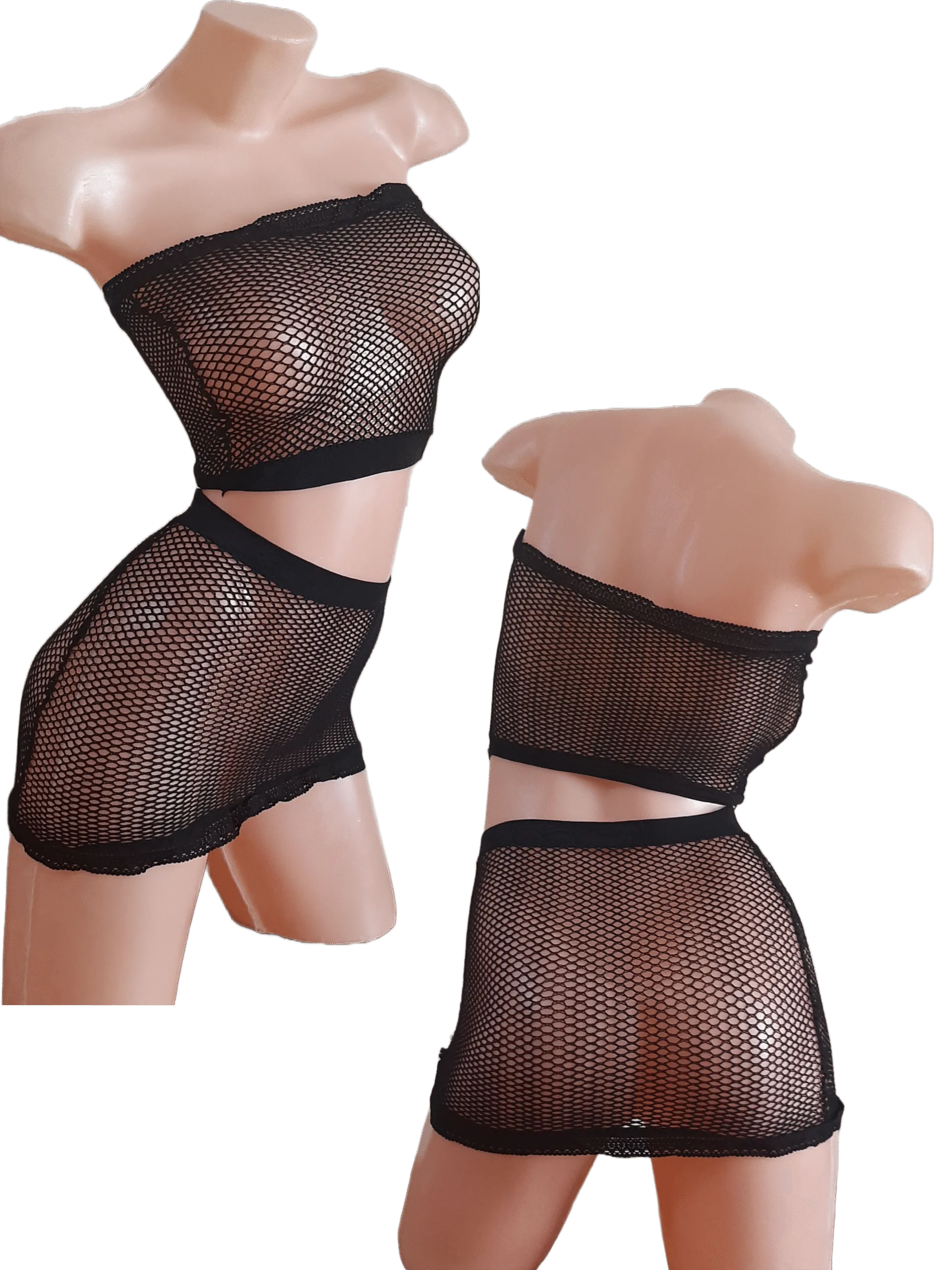 Conjunto de Red Pollera y Bando (art 1002) Talle 85 a 95: imagen 4