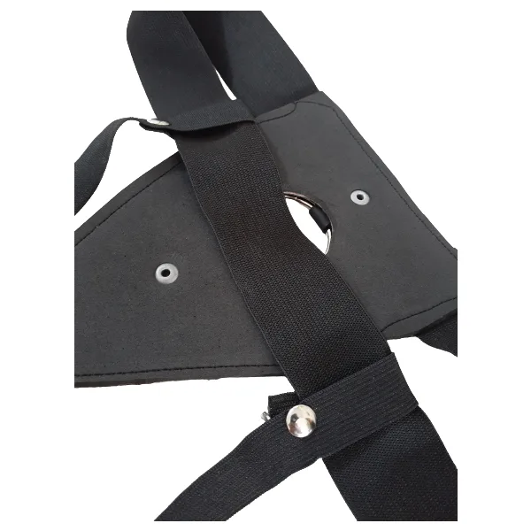 Arnes Strap on + Vibrador Consolador Silicona 16x4