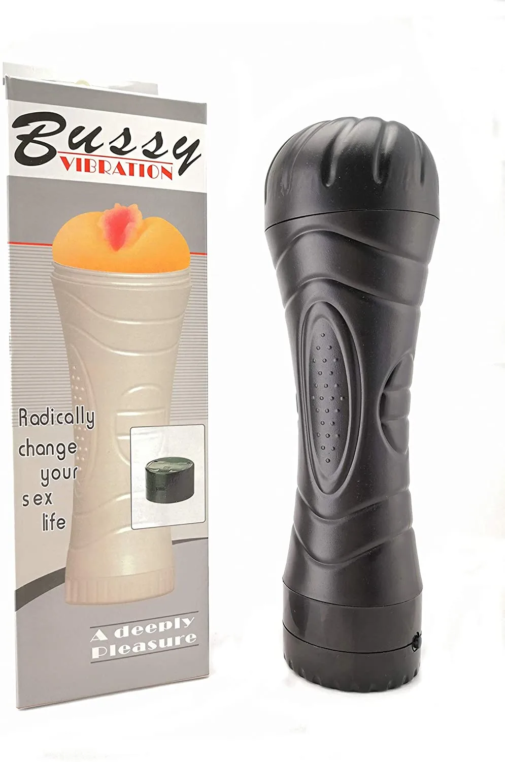 Tubo Vagina con Vibracion Tamaño Real: imagen 2