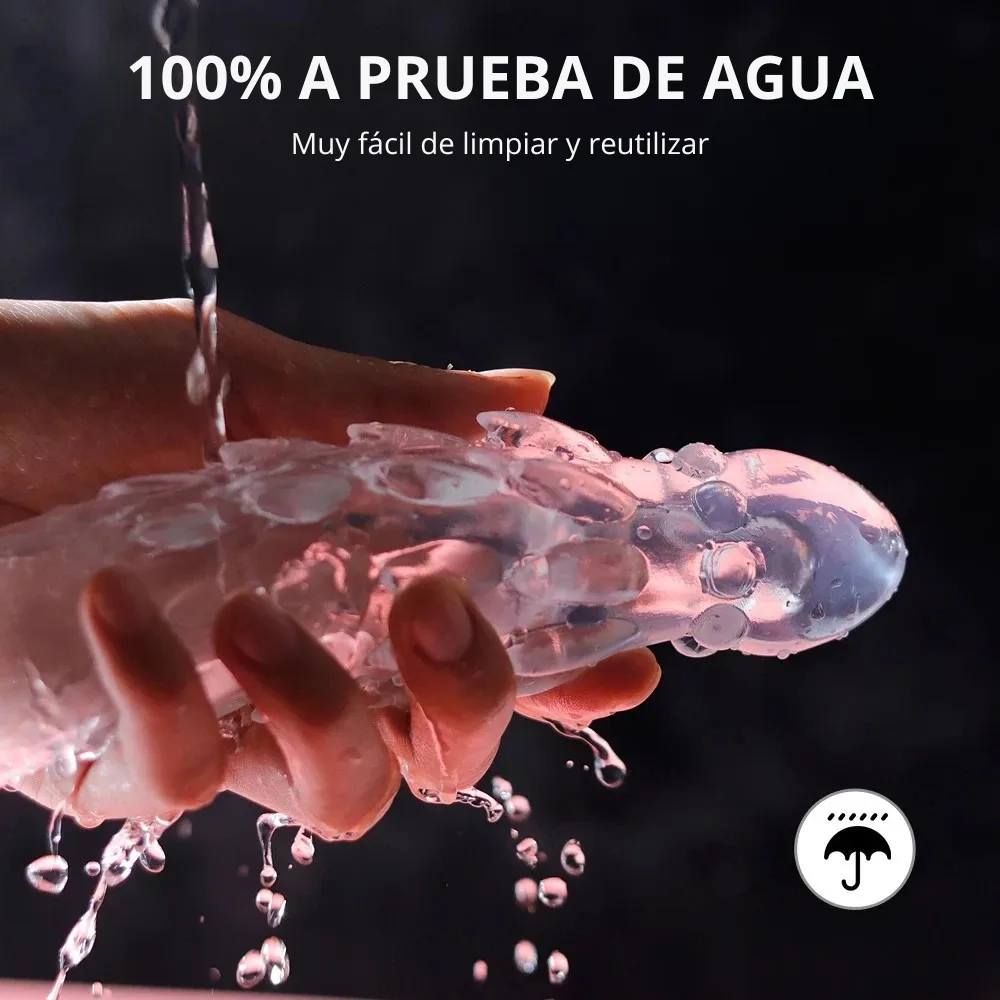 Funda peneana con Vibrador, escamas y agarre de testiculos: imagen 5