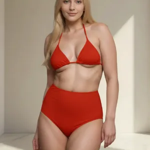 Bikini Tiro Alto Vedettina (art 5057) Talle 85 al 120: imagen 9