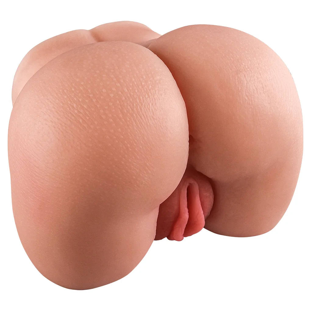 Masturbador Cola y Vagina de silicona (15 x 13cm): imagen 1