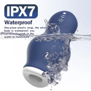 Masturbador Masculino Training Cup Vibra y Succiona: imagen 4