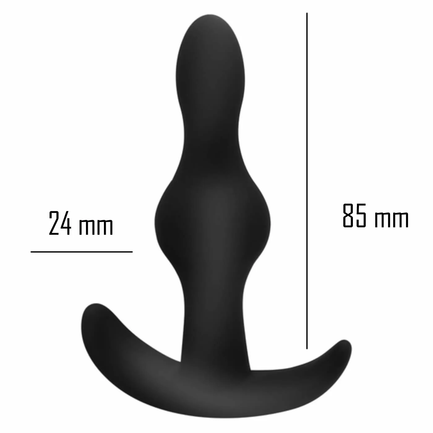 Plug Anal de Silicona Fino Iniciacion: imagen 2