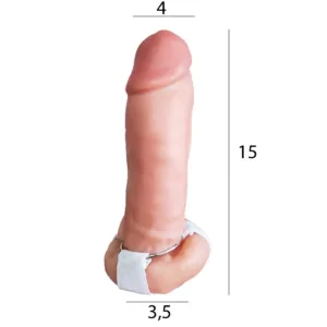 Protesis Peneana Semirigida Pellizcable Mod 4 (15×4cm): imagen 2