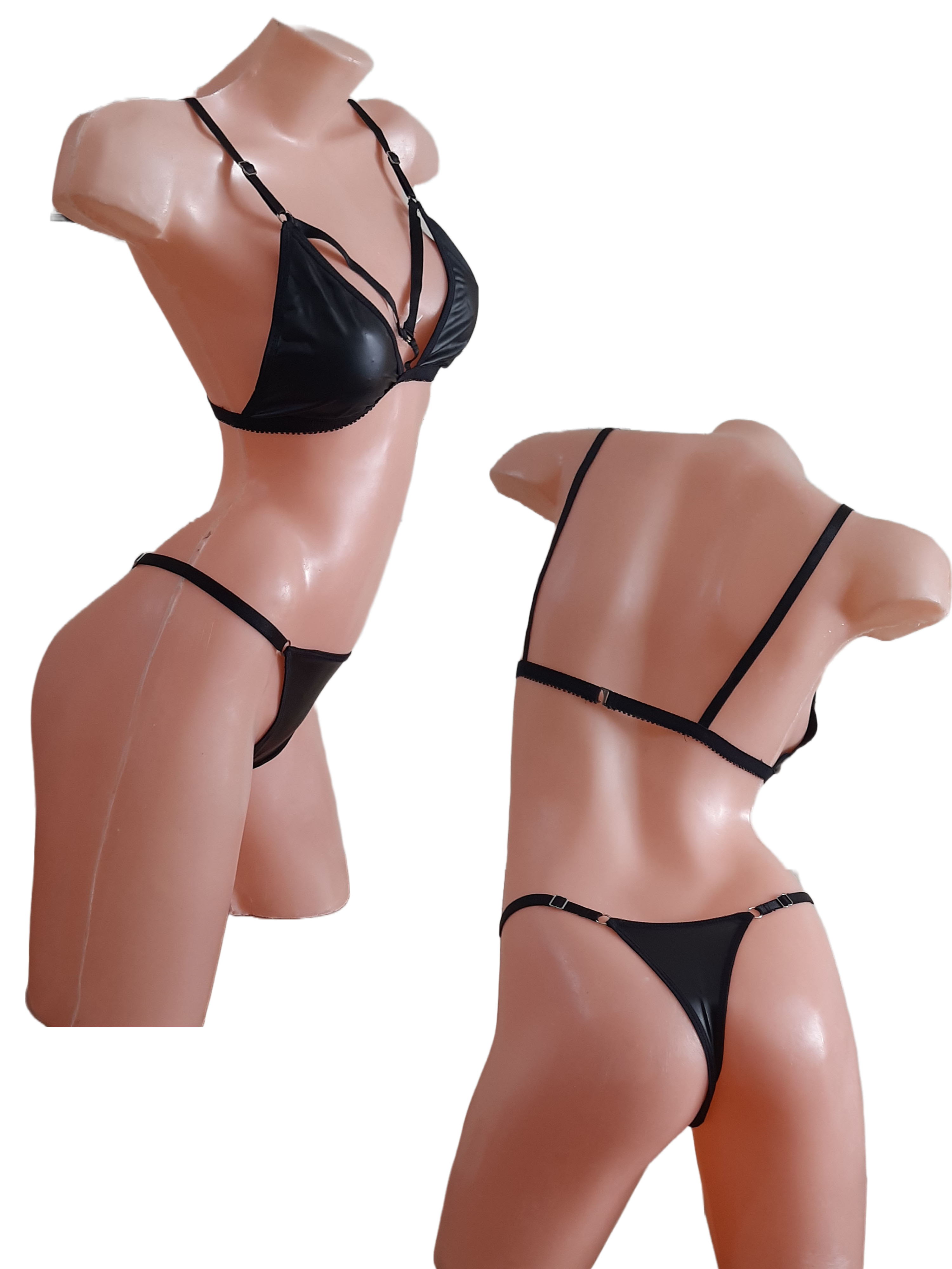 CONJUNTO SOL ENGOMADO CORPIÑO Y COLALESS (art 2016) Talle 85 al 100: imagen 4