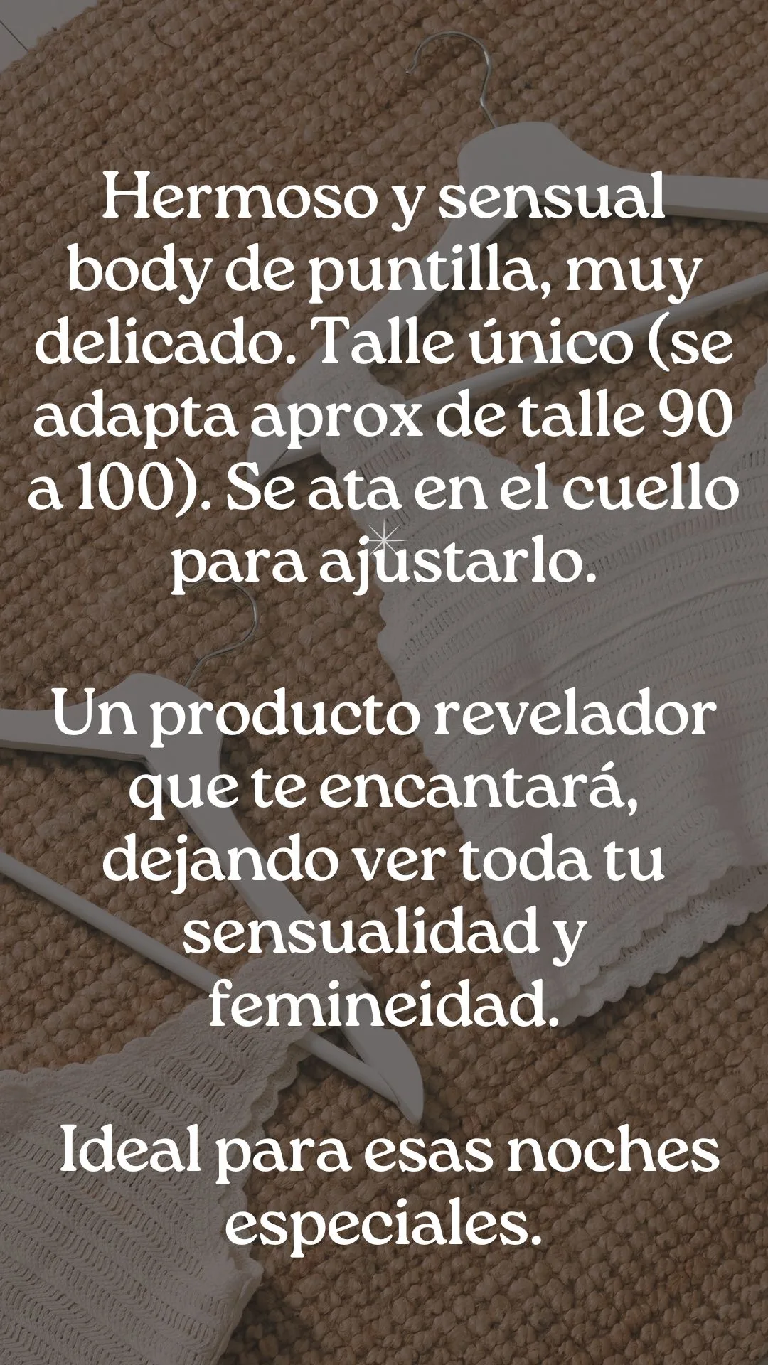 Body Puntilla Escotado (art 805) Talle 85 al 110: imagen 3