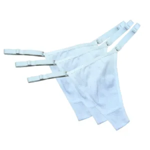 Tanga Colaless Regulable De Algodon: imagen 4