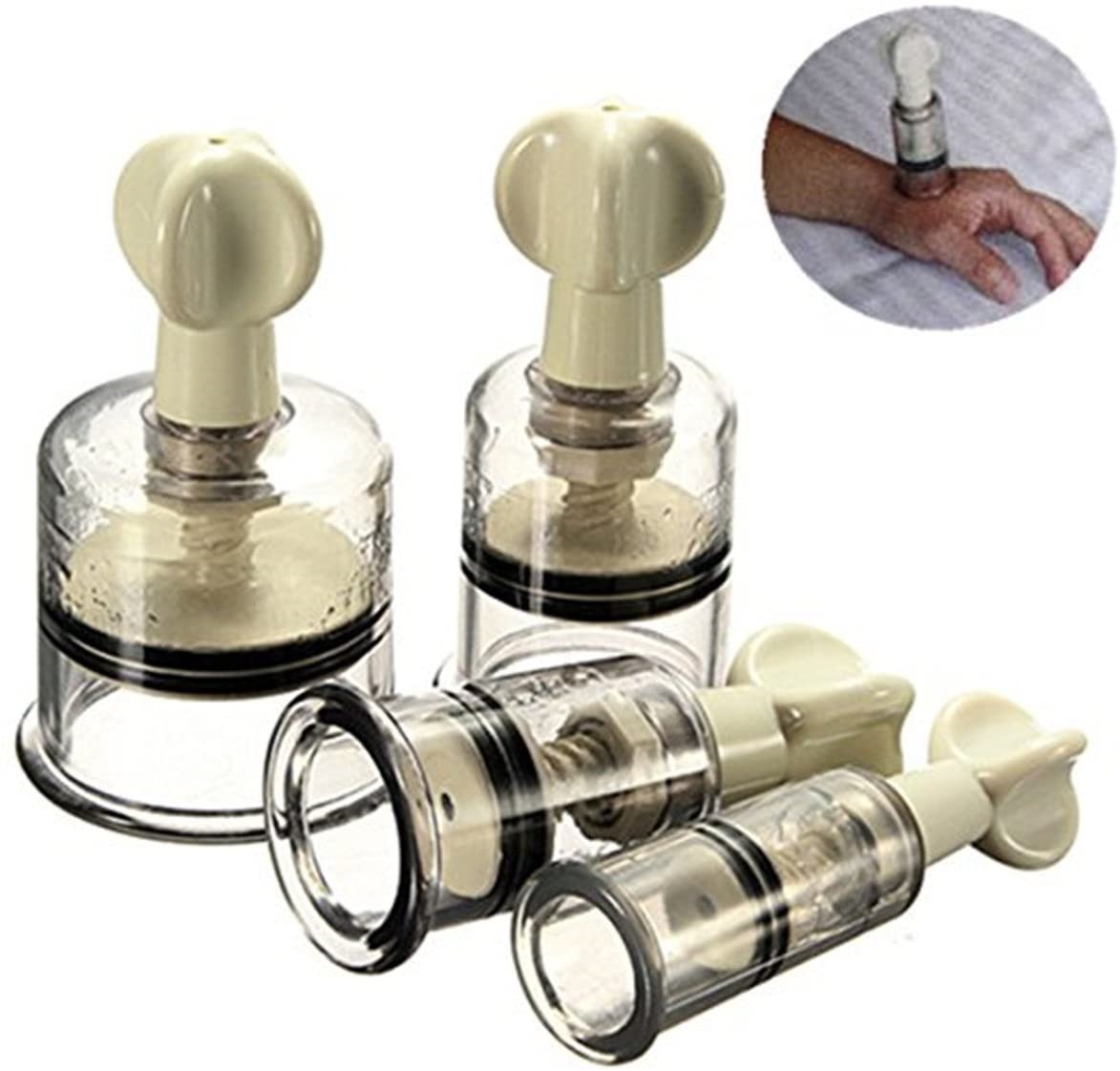 Succionador Pezon Clitoris 5cm X2 - Agrandador por Vacio Nipples: imagen 1